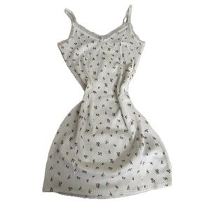 Coquette Flower Picnic Knitt Dress